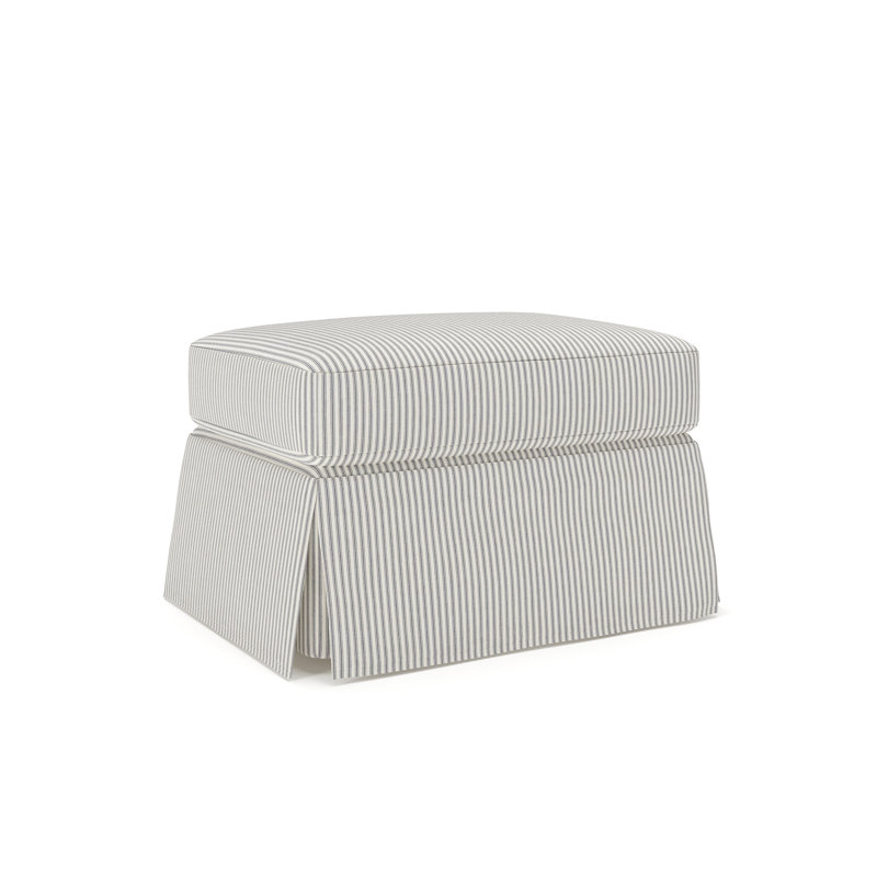 Lawson Upholstered Ottoman, Cruise Adrift