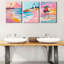 3 Piece Wrapped Canvas Wall Art