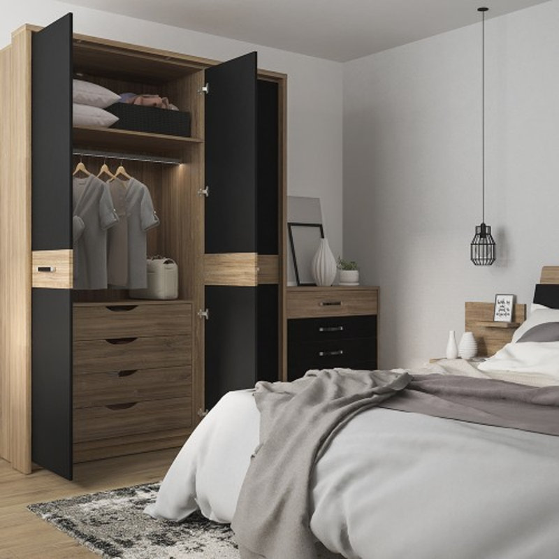 Lenus 3 Door Wardrobe