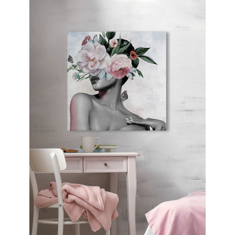 «I Am Beautiful» par - Impression sur toile tendue, H 40 po x l 40 po x P 1,5 po