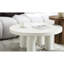 Loanna White Finish Coffee Table