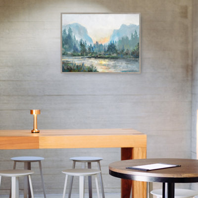 Distant Hues by Studio Arts Canvas Art Print