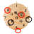 Hey! Play! Solid Wood Cornhole Set