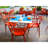 Modern Plastic Outdoor Dining Arm Chair – Stackable, Lightweight, Weather-Resistant Patio Seating-1110089924