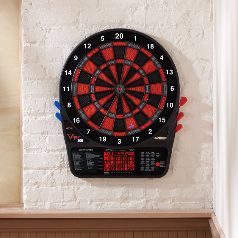 Jeu de fléchettes électronique avec fléchettes Viper 800