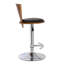 Langton Swivel Upholstered Adjustable Height Counter Stool-358532489