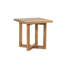 Élégante table d'appoint carrée avec une fabrication durable et une conception polyvalente, parfaite pour les espaces de vie modernes et la décoration.