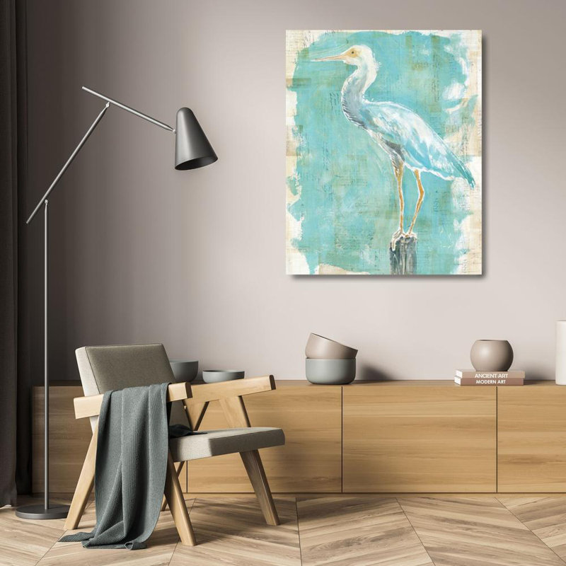 Art sur toile tendue avec Dovecove Schlabach, Sue, Coastal Egret II v2