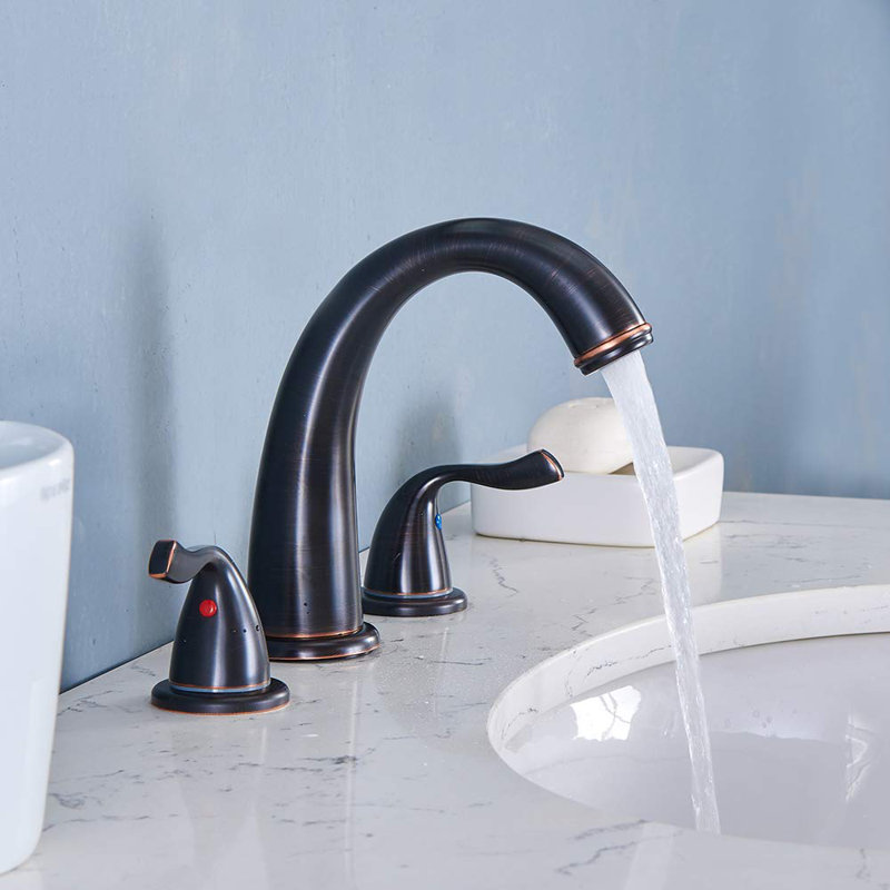 Bathroom Faucet with Drain Assembly, Oil Rubbed Bronze