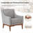 Arshanti Armchair With Solid Wood Legs-76353534