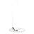 Hanging Chair Bottom, White - Belt, Iron Stand, 44.92 In. D, W, 78.36 H, 44.73 Lb Bottom With Powder-Coated Stand 44 Depth, Width, 80 Height,