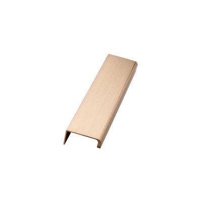Edge Brushed Bronze "Artisan" Drawer Pull Large