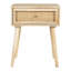 Table de bout en bois massif avec rangement Nico-1014675282