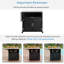 Armoire d'extérieur polyvalente avec plan de travail pliable et extensible, grand espace de rangement et roues verrouillables