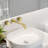 Wall‑Mounted 2‑Handle Bathroom Faucet with Premium Brass Construction– Modern Splash‑Free Design-70701385