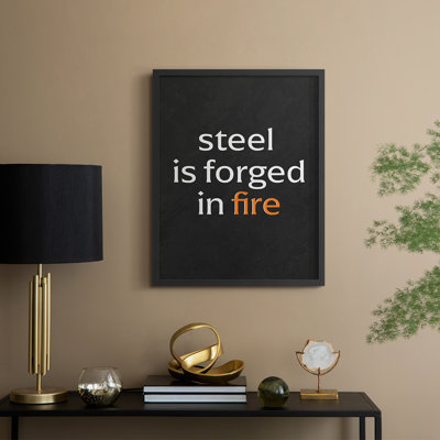 BroInspo III Framed Print - Solid Wood