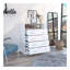 Commode à quatre tiroirs, plateau supérieur, une tablette ouverte-1696618055