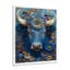 Décoration murale harmonie cosmique - Taureau bleu - Astrologie cosmique-392864272-392864282