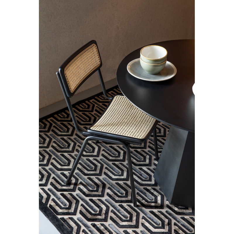 Beverly Flatweave Geometric Area Rug, Rectangle 5' x 7'5"