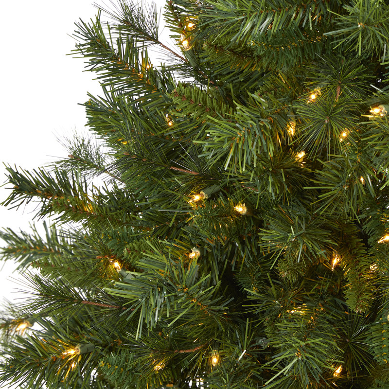 Lighted Artificial Christmas Tree, 3' H
