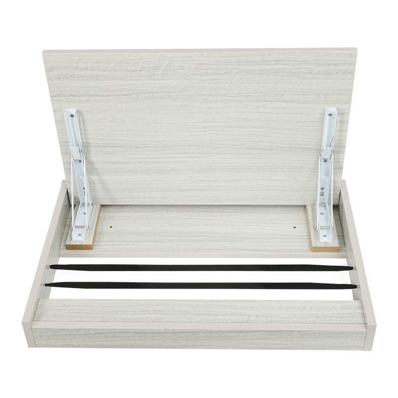 Fold Down Table Wall Mounted, 16.3" H x 24.8" W x 15.8" D