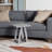 End Tables Living Room, Side Table Beside Sofa, Nightstand For Bedroom, Couch Side Table With Shelf, Modern End Table For Living Room, Grey End Table Set Of 2