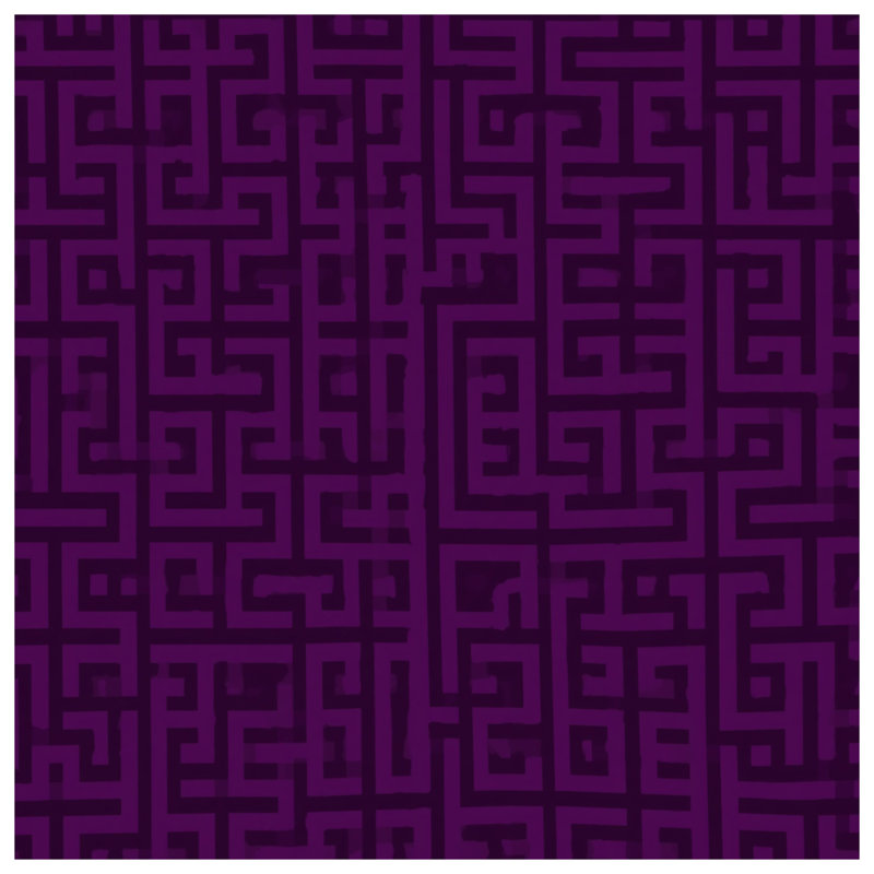 Édredon mauve mauve, Grand lit