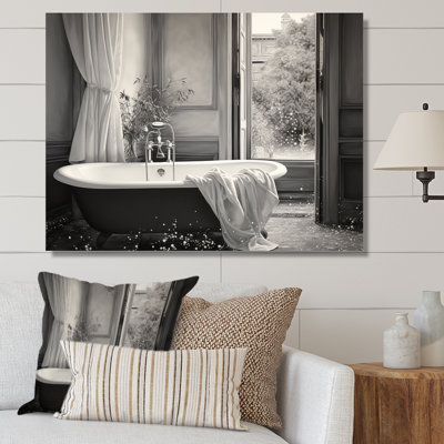 Minimalisme Bath of Serenity III - Laundry Art mural