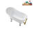 51.2'' x 25.6'' Soaking Acrylic Bathtub-72770403-76231119