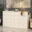 Commode 12 tiroirs blanche Delayla-989726519