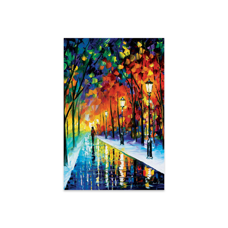 Frozen Path - peinture sans cadre