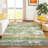 Machine Washable Indoor/Outdoor Lanphear ACN2398 Stripes Rug-1070579097