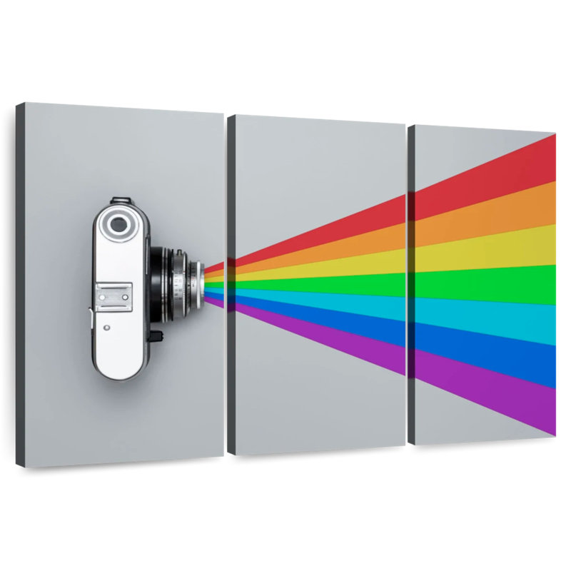 Flash appareil photo Senne Rainbow, H 20 po x l 33 po