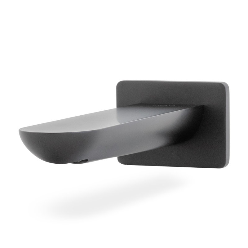 Flou Tub Filler, Matte Black