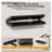 24 Inch Rustic Farmhouse Floating Wall Shelves Solid Pine Live Edge Wooden Shelf For Bathroom Living Room Bedroom Kitchen Black-1399353300