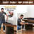 Barrington Urban 10-Player Texas Hold'em Poker Table with Dining Tabletop