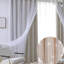 Paire de rideaux occultant en polyester-4306794