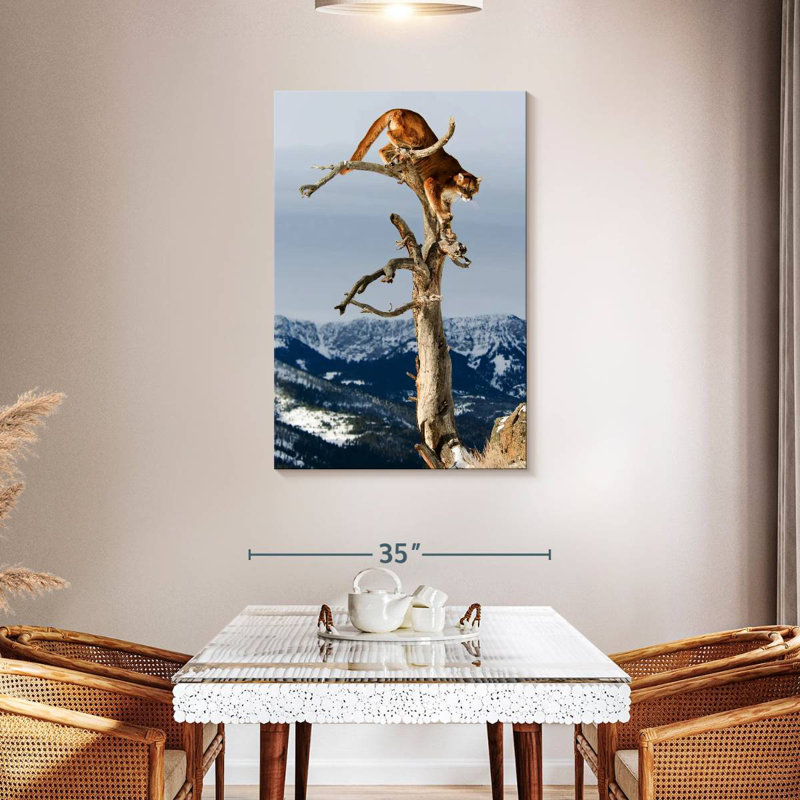 Brampt Tree Cougar, 45" H x 30" W