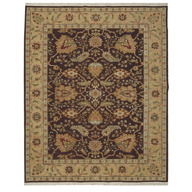 Burnham Wool Oriental Indoor Rug