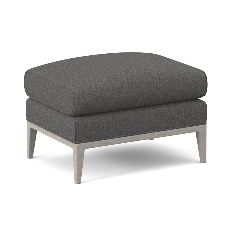 Cooper Ottoman, Filigree Ivory, Bisque