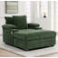 Fauteuil surdimensionné en chenille avec repose-pieds, fauteuil-lit avec porte-gobelets et ports de charge USB-1261781403