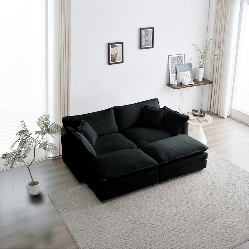 Canapé modulaire rembourré 4 pièces 4 pièces