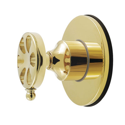 Kingston Brass Belknap Single-Handle Wall Mount Six-Way Diverter Valve with Trim Kit