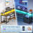 L-Shaped Computer Desk with Power Outlet-761660453