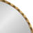 Aurelia Rippled Round Bathroom Mirror