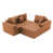 Light Brown Faux Leather
