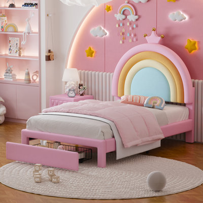 Rainbow Design Bed