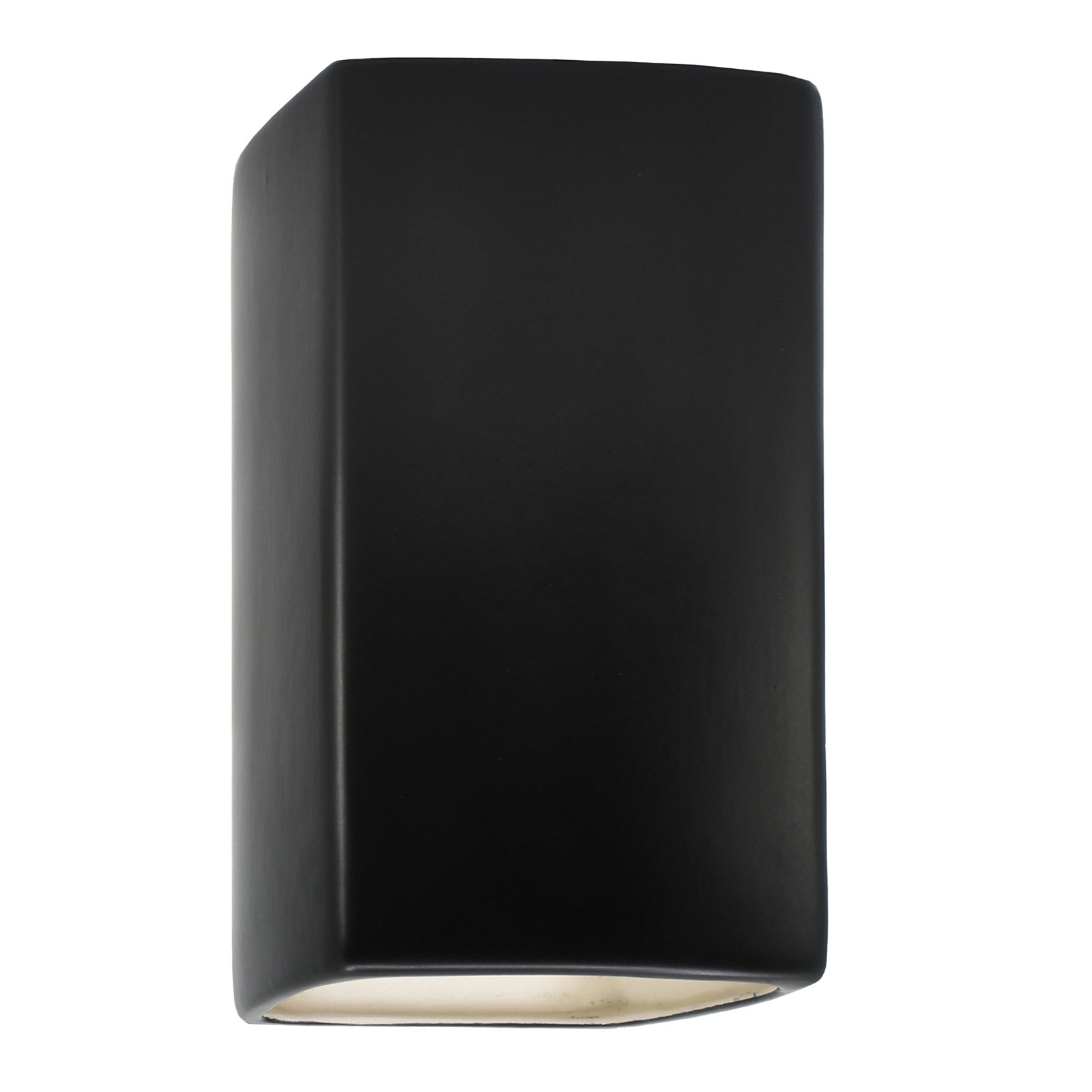 Carbon Matte Black, Incandescent, 13.5" H x 7.25" W x 6.5" D