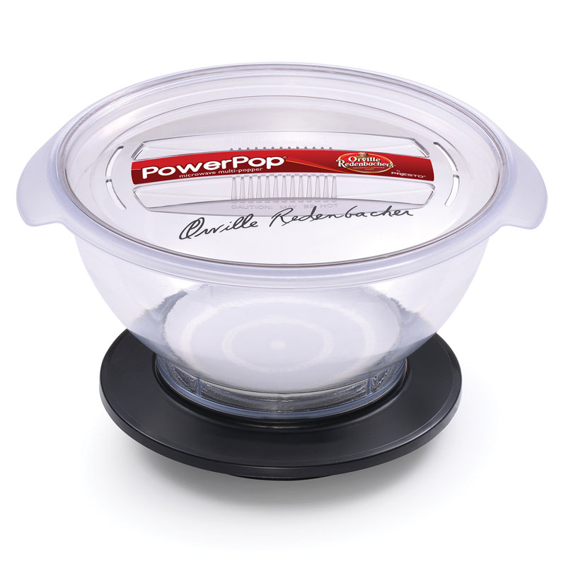 Presto Power Pop Microwave Multi-Popcorn Popper