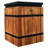 Bouchette Solid Wood Top End Table